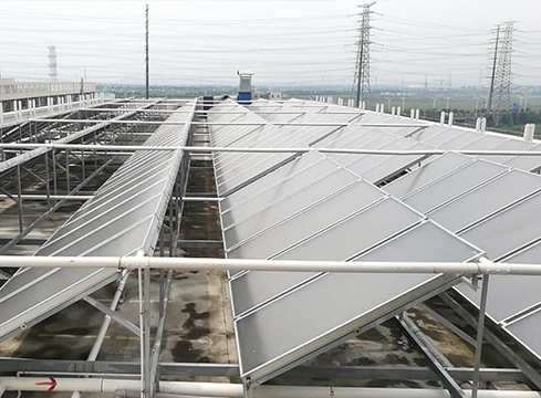 长征娱乐热能科技（杏坛）员工宿舍楼太阳能热水工程